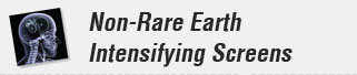 Non-Rare Earth Intensifying Screens